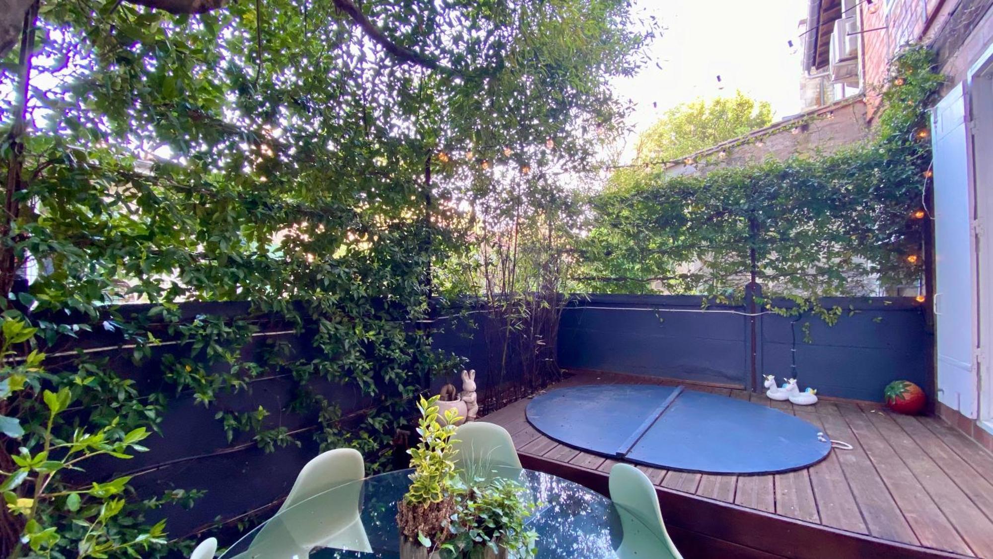 Grand Appartement Haussmanien De Standing Avec Jacuzzi Terrasse Et Parking En Hyper Centre Bordeaux Luaran gambar